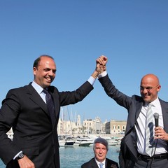 Angelino Alfano a Trani per Gigi Riserbato