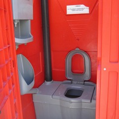 I bagni chimici installati a Trani