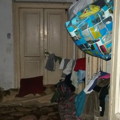 Il campo rom in via Verdi a Trani