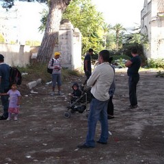 Il campo rom in via Verdi a Trani