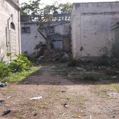 Il campo rom in via Verdi a Trani