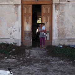 Il campo rom in via Verdi a Trani