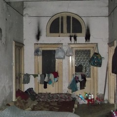 Il campo rom in via Verdi a Trani