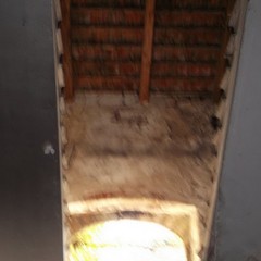 Il campo rom in via Verdi a Trani