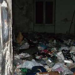 Il campo rom in via Verdi a Trani