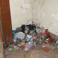 Il campo rom in via Verdi a Trani