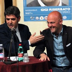 Marco Capurso con Gigi Riserbato