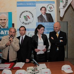 Inaugurazione del comitato elettorale di Luigi Cirillo