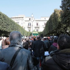 Comizio di Fabrizio Ferrante in piazza della Repubblica