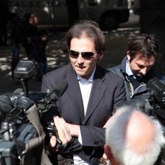 Comizio di Fabrizio Ferrante in piazza della Repubblica