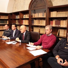 Conferenza stampa sul programma di eventi natalizi curati dall'amministrazione comunale di Trani