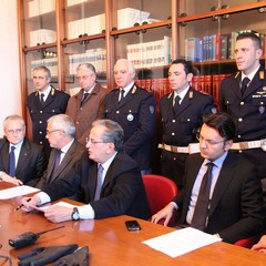 Arrestati quattro autotrasportatori, conferenza stampa alla Procura di Trani