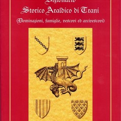 La copertina del secondo volume del Dizionario storico araldico di Trani