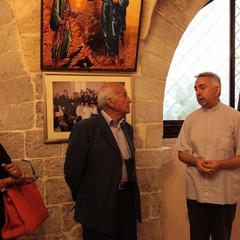 Fausto Bertinotti in visita a Trani