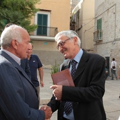 Fausto Bertinotti in visita a Trani