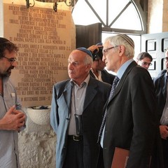 Fausto Bertinotti in visita a Trani