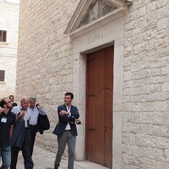 Fausto Bertinotti in visita a Trani