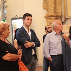 Fausto Bertinotti in visita a Trani