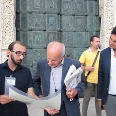 Fausto Bertinotti in visita a Trani