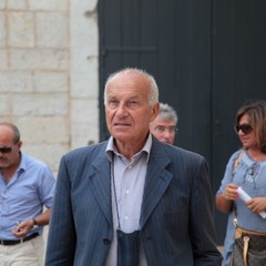 Fausto Bertinotti in visita a Trani