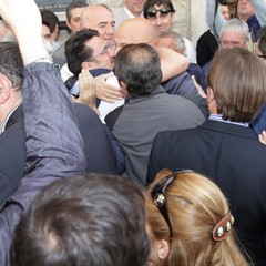 Riserbato sindaco, i festeggiamenti al comitato elettorale