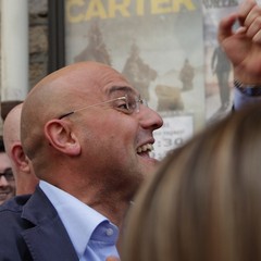 Riserbato sindaco, i festeggiamenti al comitato elettorale