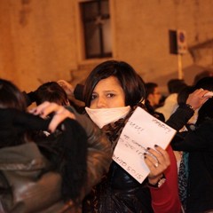 Flash mob a Trani contro la violenza sulle donne