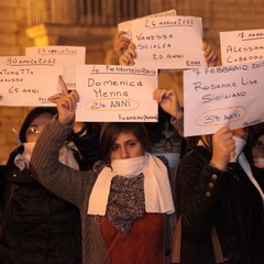 Flash mob a Trani contro la violenza sulle donne