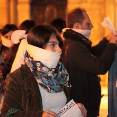 Flash mob a Trani contro la violenza sulle donne