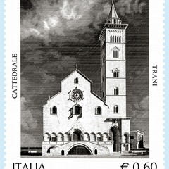 Il francobollo dedicato alla Cattedrale di Trani
