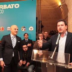 Presentazione della coalizione di centrodestra con Gigi Riserbato sindaco