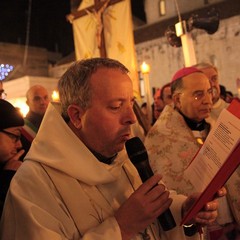 Inaugurazione del presepe 2012 in piazza della Libertà