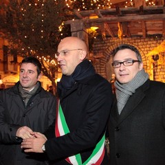 Inaugurazione del presepe 2012 in piazza della Libertà