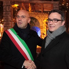 Inaugurazione del presepe 2012 in piazza della Libertà