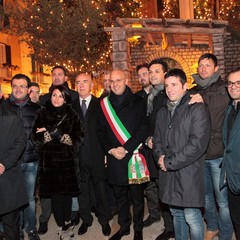 Inaugurazione del presepe 2012 in piazza della Libertà