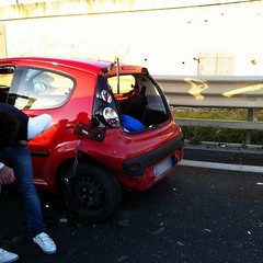 Incidente stradale sulla statale 16 bis fra Trani e Barletta