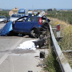 Incidente mortale sulla Trani - Corato