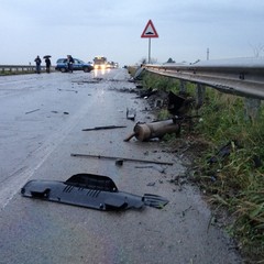 Incidente sulla Trani-Corato, strada chiusa al traffico