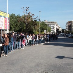 Manifestazione in difesa dell'ospedale di Trani