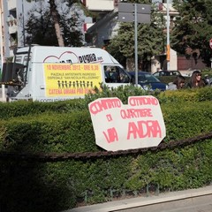 Manifestazione in difesa dell'ospedale di Trani