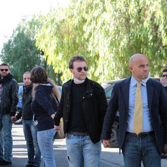 Manifestazione in difesa dell'ospedale di Trani