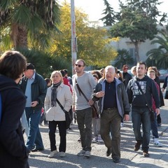 Manifestazione in difesa dell'ospedale di Trani