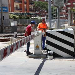 Guasto al passaggio a livello di via Corato