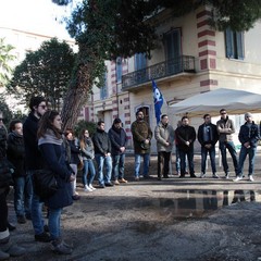 Presepe "ecosostenibile" realizzato da Asi all'interno del parco di Villa Bini