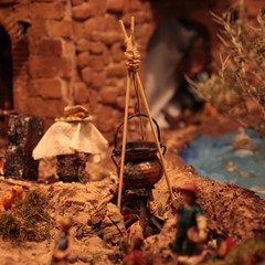 Il presepe multimediale 2012 allestito presso palazzo Beltrani