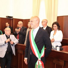Proclamazione Gigi Riserbato sindaco di Trani