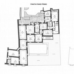 Pianta di Palazzo Broquier (immagine tratta dal sito www.marsarchitetti.it)