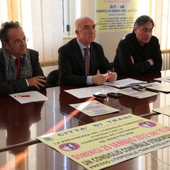 Riunione dei capigruppo in comune per il consiglio comunale monotematico sull'ospedale di Trani