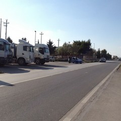 sciopero camionisti trani 10