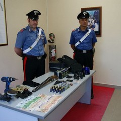 Il sequestro dei Carabinieri di Trani